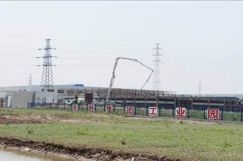 兆勝新工業(yè)園建設進展 兆勝新工業(yè)園建設進展