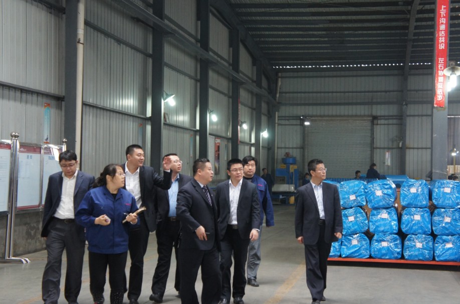 萬(wàn)達(dá)集團(tuán)總部領(lǐng)導(dǎo)蒞臨贏勝江蘇節(jié)能有限公司供方復(fù)審