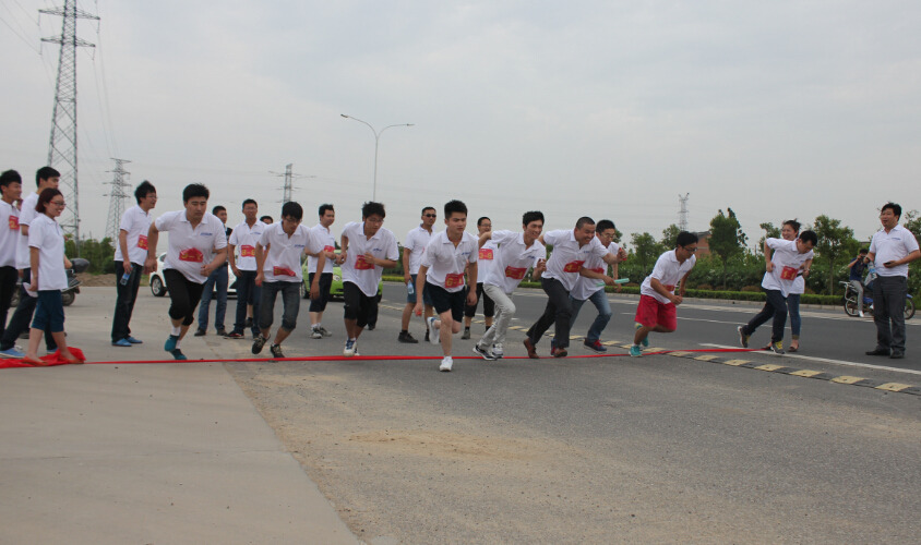 團結(jié)拼博展風(fēng)采 健康和諧在兆勝 ——記兆勝集團第一屆長跑接力賽 贏勝文化