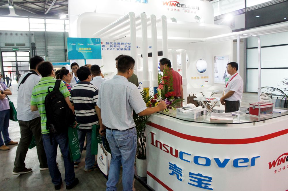 贏勝殼寶外護(hù)亮相第六屆中國(guó)(上海)國(guó)際化工技術(shù)裝備博覽會(huì) 贏勝殼寶U-PVC外護(hù)亮相第六屆中國(guó)(上海)國(guó)際化工技術(shù)裝備博覽會(huì)