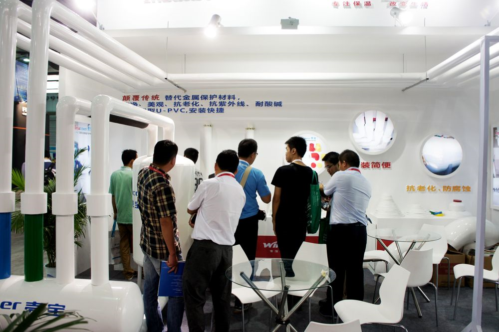 贏勝殼寶外護(hù)亮相第六屆中國(guó)(上海)國(guó)際化工技術(shù)裝備博覽會(huì) 贏勝殼寶U-PVC外護(hù)亮相第六屆中國(guó)(上海)國(guó)際化工技術(shù)裝備博覽會(huì)