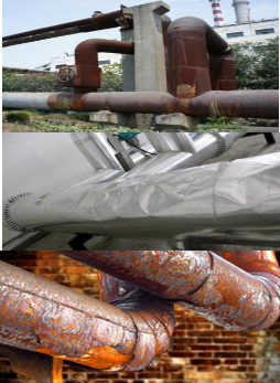 傳統(tǒng)的保溫外護(hù)材料 傳統(tǒng)的保溫外護(hù)材料