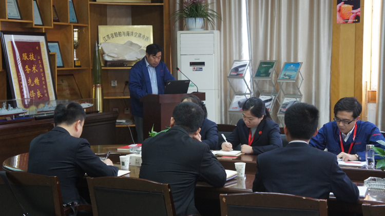 贏勝節(jié)能集團(tuán)召開精益生產(chǎn)二期項目啟動大會 贏勝節(jié)能集團(tuán)召開精益生產(chǎn)二期項目啟動大會